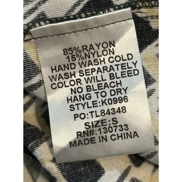 NWT Umgee Women's Newbury Green Floral Boho Balloon Sleeves Maxi Dress - Size S - Picture 6 of 6